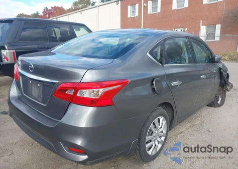 2018 Nissan Sentra S из США, поврежденный, VIN 3N1AB7AP7JY233841